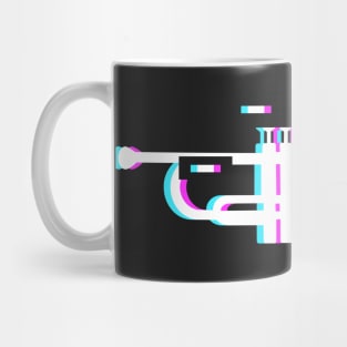 Glitch Trumpet | Marching Band Mug